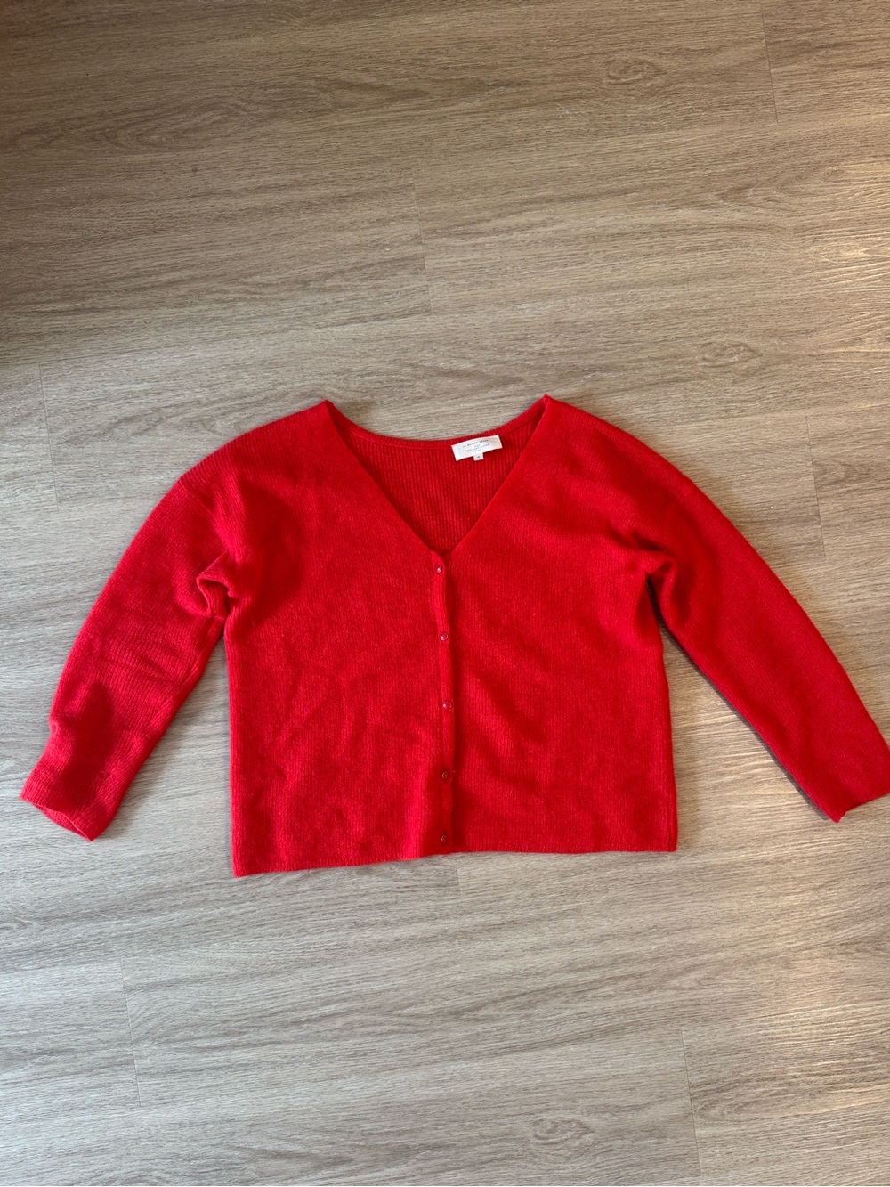 Sezane Barry Cardigan Red - Size M